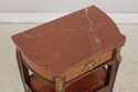 L74135: French Louis XV Marble Top Bronze Mounted 
