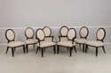 L74141: Set of 8 BAKER Barbara Barry X Dining Room