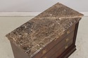 74147: HENKEL HARRIS Model 191 Marble Top Mahogany