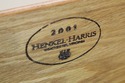 74147: HENKEL HARRIS Model 191 Marble Top Mahogany