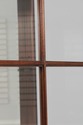 L74150: HENKEL HARRIS Mahogany 1 Door 1 Drawer Cur