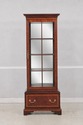 L74150: HENKEL HARRIS Mahogany 1 Door 1 Drawer Cur
