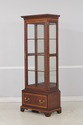 L74150: HENKEL HARRIS Mahogany 1 Door 1 Drawer Cur