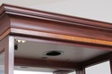L74150: HENKEL HARRIS Mahogany 1 Door 1 Drawer Cur