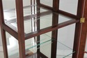 L74150: HENKEL HARRIS Mahogany 1 Door 1 Drawer Cur