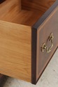L74150: HENKEL HARRIS Mahogany 1 Door 1 Drawer Cur