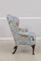 74154: Pair Jungle Boogie Monkey Toile Upholstered