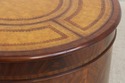 74170: MAITLAND SMITH Leather Top Oval Partners De