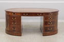 74170: MAITLAND SMITH Leather Top Oval Partners De