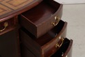 74170: MAITLAND SMITH Leather Top Oval Partners De