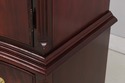 74183: THOMASVILLE Flame Mahogany Armoire Cabinet