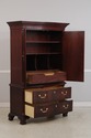 74183: THOMASVILLE Flame Mahogany Armoire Cabinet