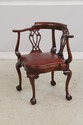74188: SOUTHWOOD Ball & Claw Mahogany Corner Chair