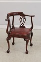 74188: SOUTHWOOD Ball & Claw Mahogany Corner Chair