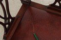 74188: SOUTHWOOD Ball & Claw Mahogany Corner Chair