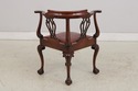 74188: SOUTHWOOD Ball & Claw Mahogany Corner Chair