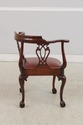 74189: SOUTHWOOD Ball & Claw Mahogany Corner Chair