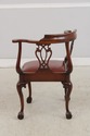 74189: SOUTHWOOD Ball & Claw Mahogany Corner Chair