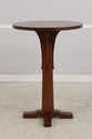 74194: STICKLEY Round Mission Oak High Top Pub Tab