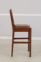 74195: Pair STICKLEY Mission Oak Bar Stool Counter