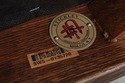 74195: Pair STICKLEY Mission Oak Bar Stool Counter