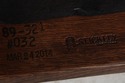 74195: Pair STICKLEY Mission Oak Bar Stool Counter