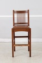 74195: Pair STICKLEY Mission Oak Bar Stool Counter