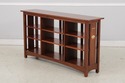 74199: STICKLEY Arts & Crafts Inlaid Cherry Open B