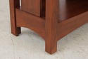 74199: STICKLEY Arts & Crafts Inlaid Cherry Open B