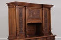 F74209: Antique French Renaissance Walnut Cabinet 