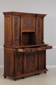 F74209: Antique French Renaissance Walnut Cabinet 