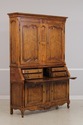 74215: HENREDON Large French Style Walnut Secretar