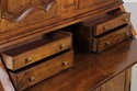 74215: HENREDON Large French Style Walnut Secretar