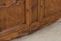 74215: HENREDON Large French Style Walnut Secretar