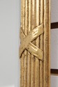 74217: FRIEDMAN BROTHERS Beveled Glass Gold Frame 
