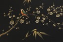 LF74221: Stunning Bamboo Form Hand Painted Bird Mo