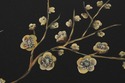 LF74221: Stunning Bamboo Form Hand Painted Bird Mo