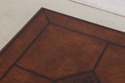 L74236: Pair Chippendale Tooled Leather Mahogany L