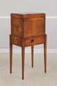 L74263: HENKEL HARRIS Pine Silver Chest On Stand -