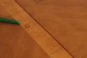 LF74267: Satinwood Finish Pedestal Dining Room Tab