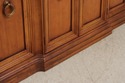 74268: CENTURY Marble Top Cherry Credenza Sideboar