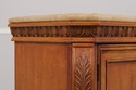 74268: CENTURY Marble Top Cherry Credenza Sideboar