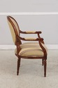 74272: Louis XVI Style Mahogany Open Arm Fauteuil 