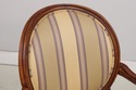 74272: Louis XVI Style Mahogany Open Arm Fauteuil 