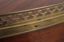 L74273: BAKER Oval Mahogany 2 Tier Occasional Tabl