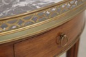 L74274: French Louis XVI Style Marble Top Round La