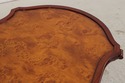 L74278: Gorgeous Burl Wood 2 Tier Coffee Table