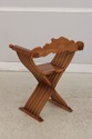 F74279: Vintage SAVONAROLA Folding Chair