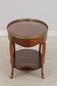 74281: Vintage Walnut End Table w. Gallery