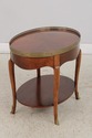 74281: Vintage Walnut End Table w. Gallery